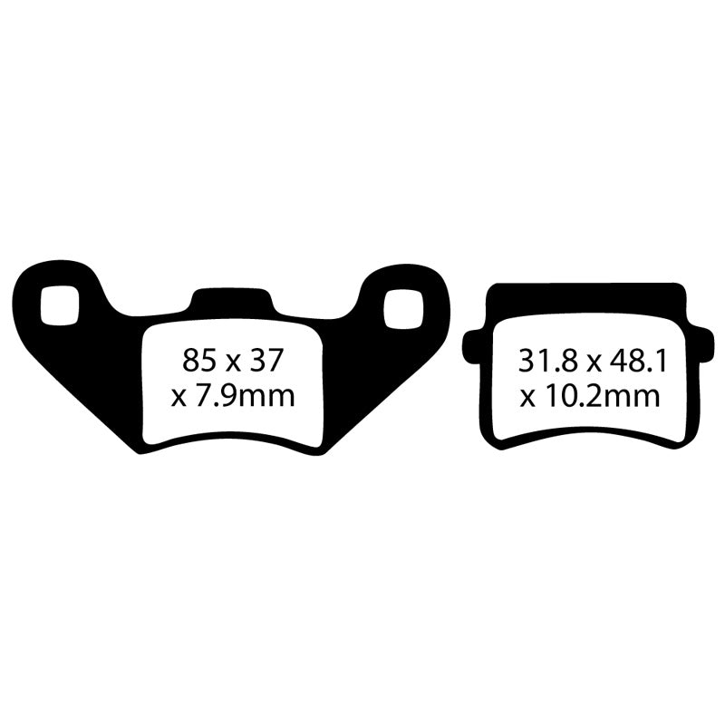 BRAKE PADS - X SERIES - FA416X FRONT