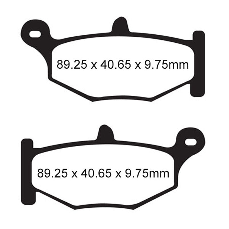 BRAKE PADS - HH SERIES - FA419HH REAR