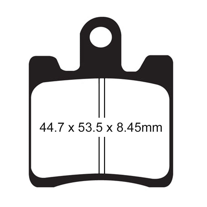 BRAKE PADS - HH SERIES - FA423/4HH FRONT