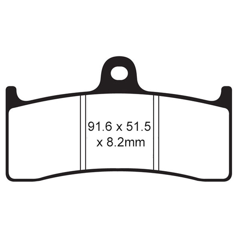 BRAKE PADS - HH SERIES - FA424HH FRONT