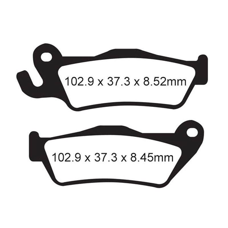 BRAKE PADS - HH SERIES - FA438HH