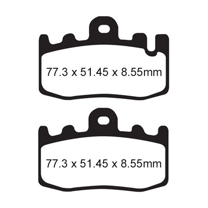 BRAKE PADS - HH SERIES - FA441HH FRONT