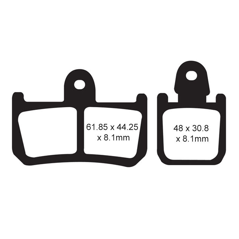 BRAKE PADS - FA SERIES - FA442/4 FRONT