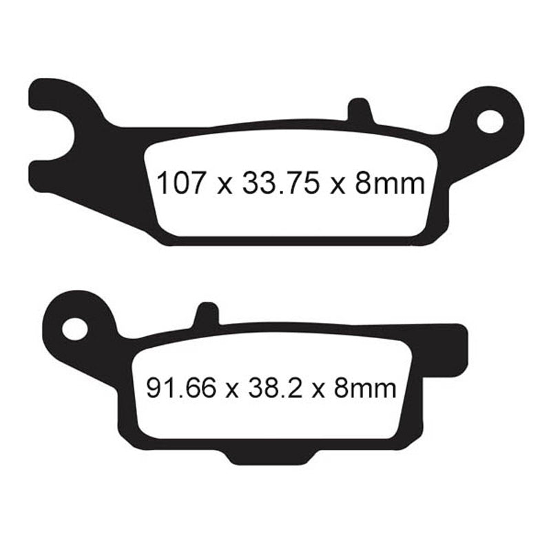 BRAKE PADS - SV SERIES - FA444SV
