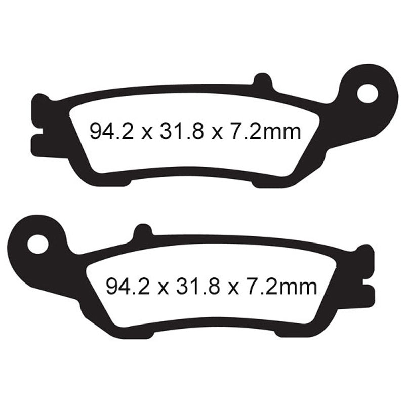 BRAKE PADS - MXS SERIES - MXS450 FRONT