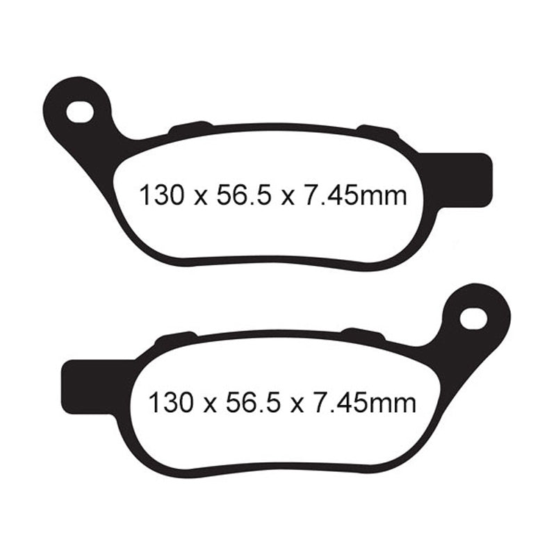 BRAKE PADS - V SERIES - FA458V REAR