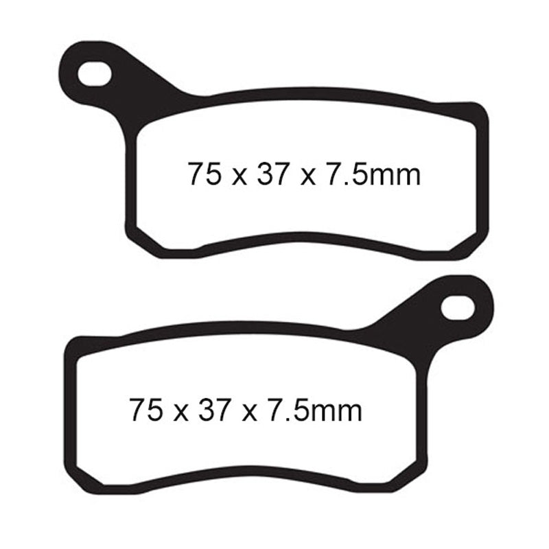 BRAKE PADS - R SERIES - FA462R