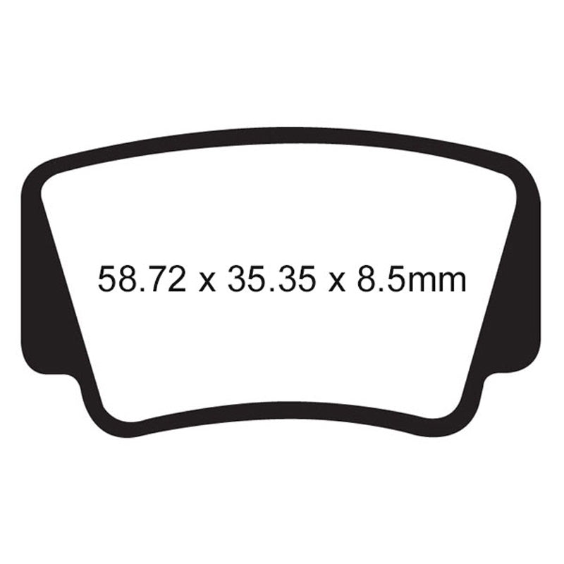 BRAKE PADS - R SERIES - FA463R