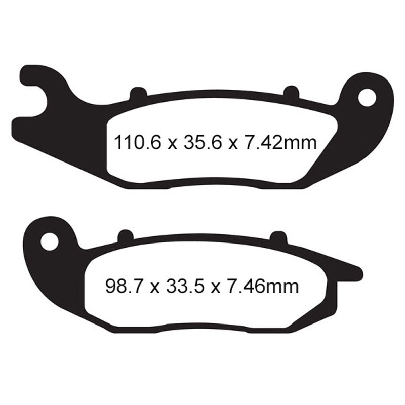 BRAKE PADS - X SERIES - FA465X FRONT