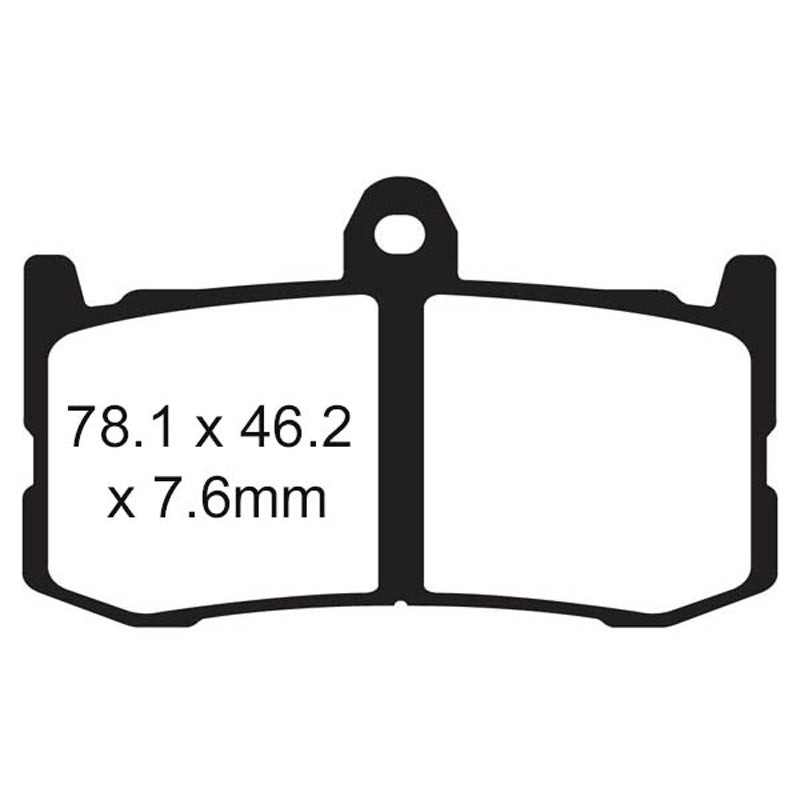 BRAKE PADS - HH SERIES - FA491HH FRONT