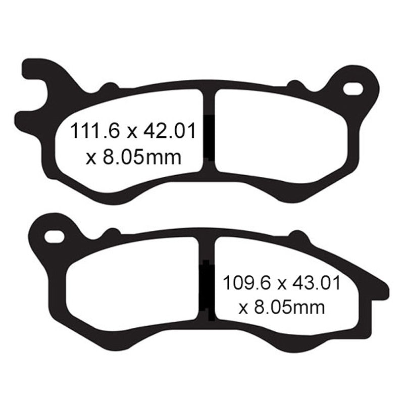 BRAKE PADS - SFAHH SERIES - SFA603HH FRONT