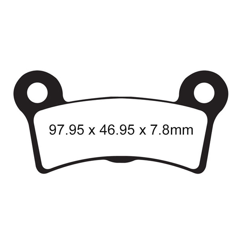 BRAKE PADS - HH SERIES - FA605/4HH REAR