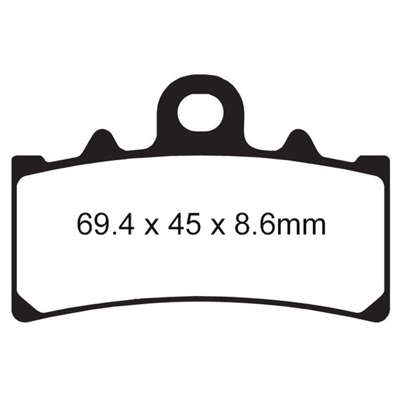 BRAKE PADS - HH SERIES - FA606HH FRONT