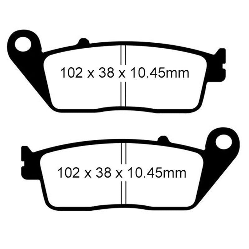 BRAKE PADS - SFA SERIES - SFA608 REAR