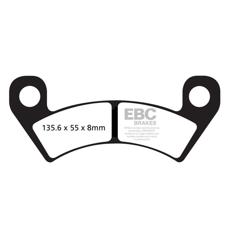 BRAKE PADS - SXR SERIES - SXR610HH