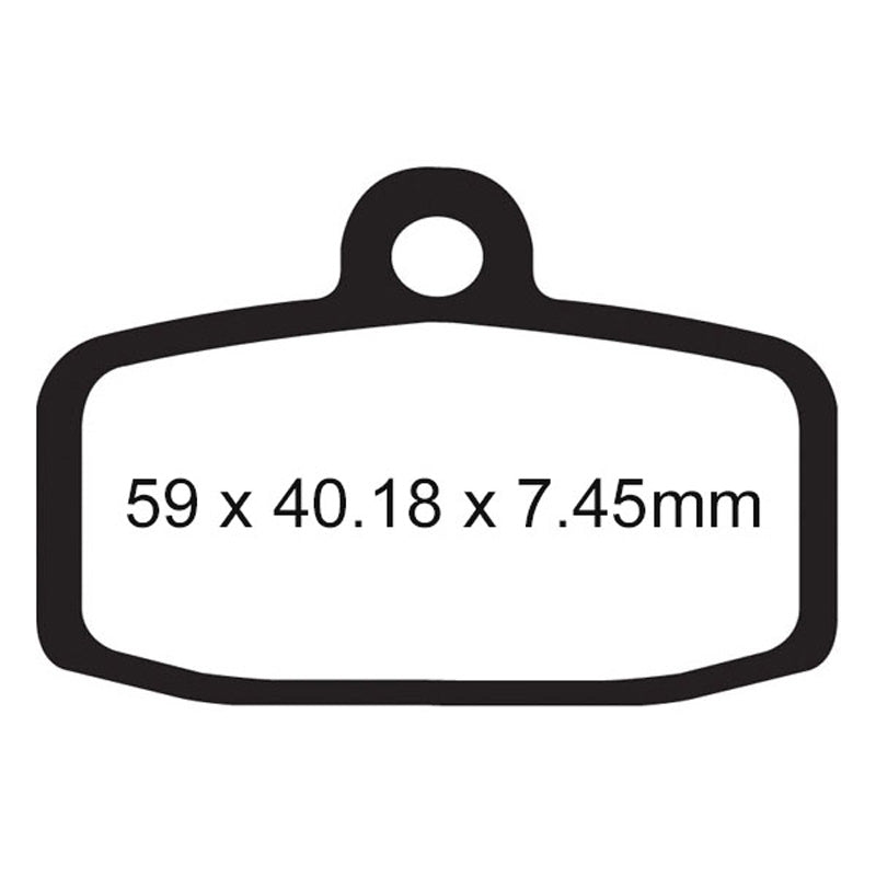 BRAKE PADS - R SERIES - FA612R FRONT