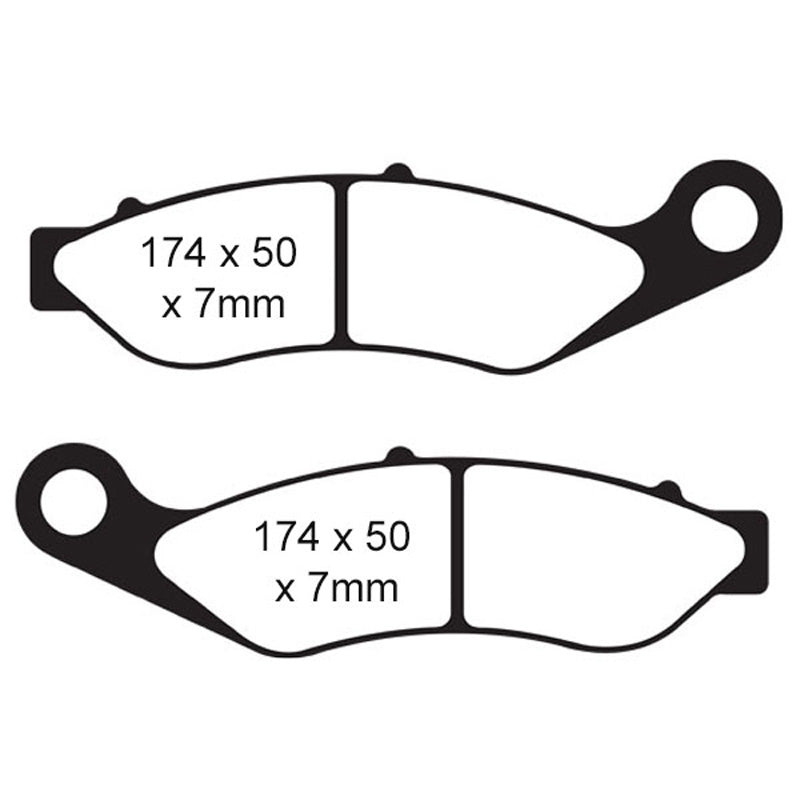 BRAKE PADS - V SERIES - FA638V FRONT