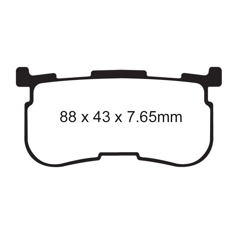 BRAKE PADS - HH SERIES - FA641/4HH REAR