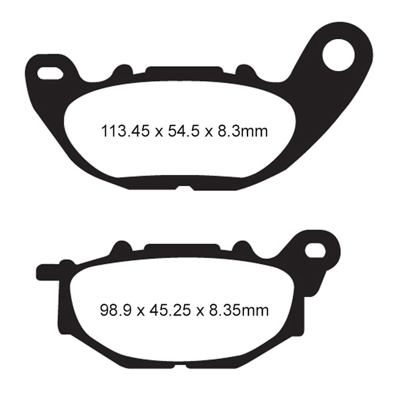 BRAKE PADS - FA SERIES - FA663 FRONT