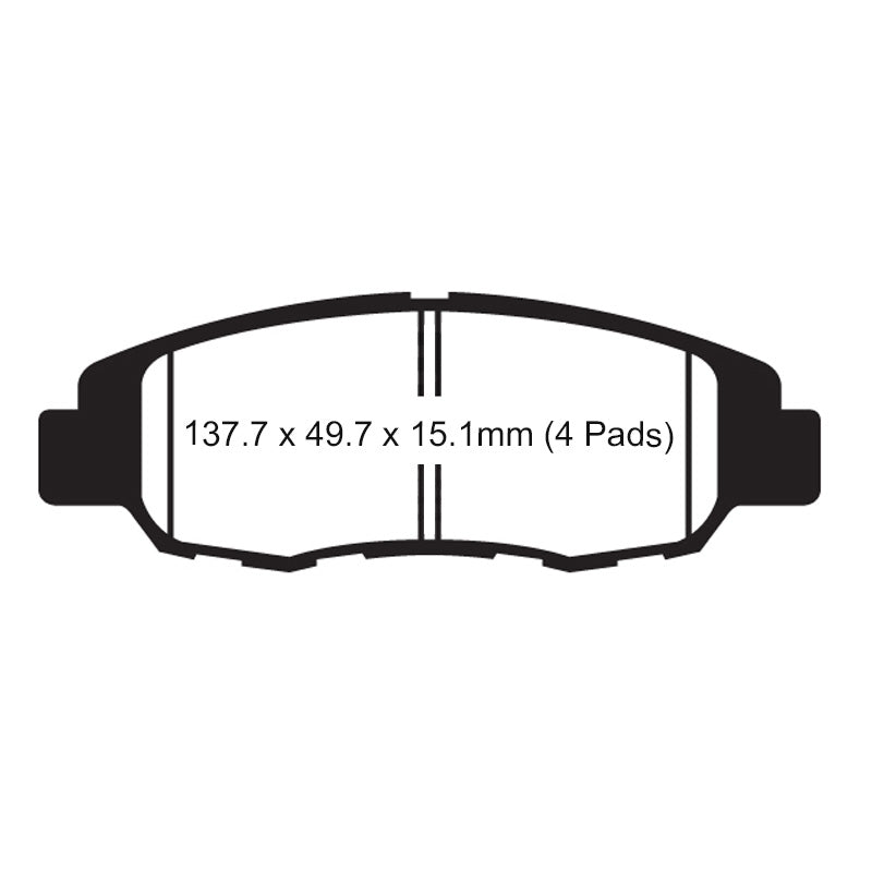 STANDARD BRAKE PADS FRONT