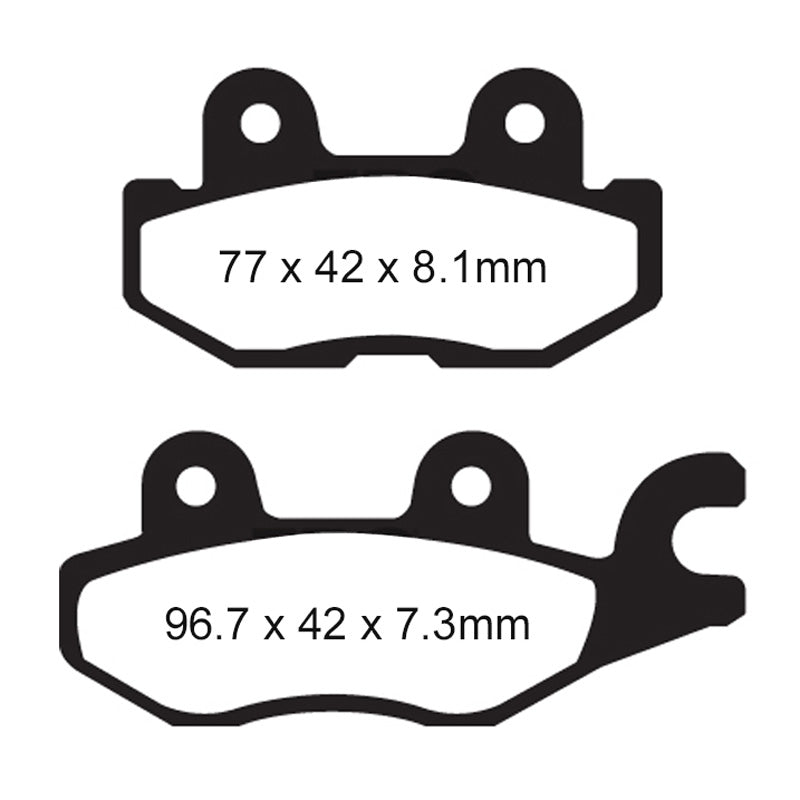 BRAKE PADS - X SERIES - FA674X