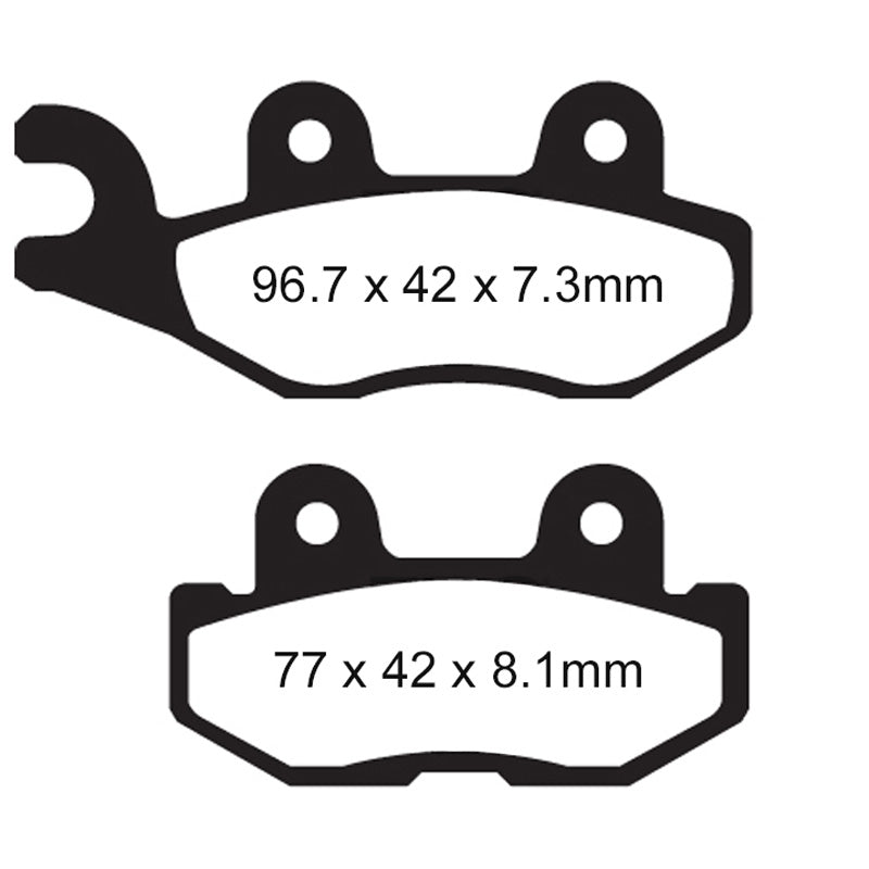 BRAKE PADS - X SERIES - FA675X