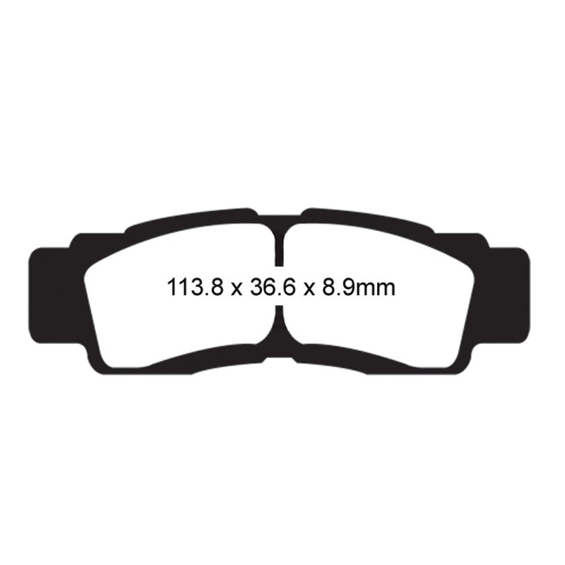 BRAKE PADS - SV SERIES - FA676SV