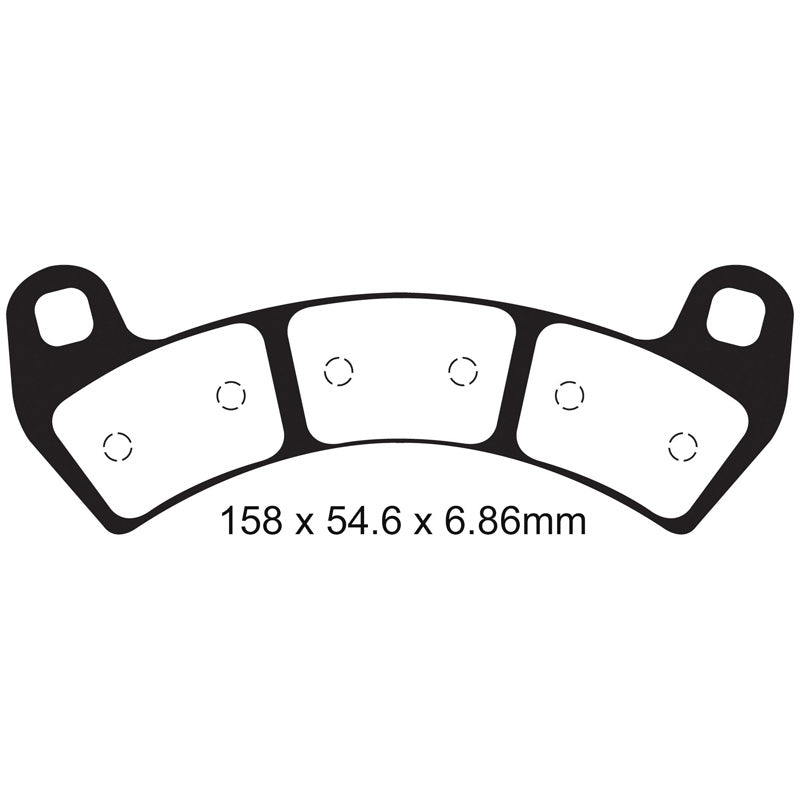 BRAKE PADS - SV SERIES - FA680SV
