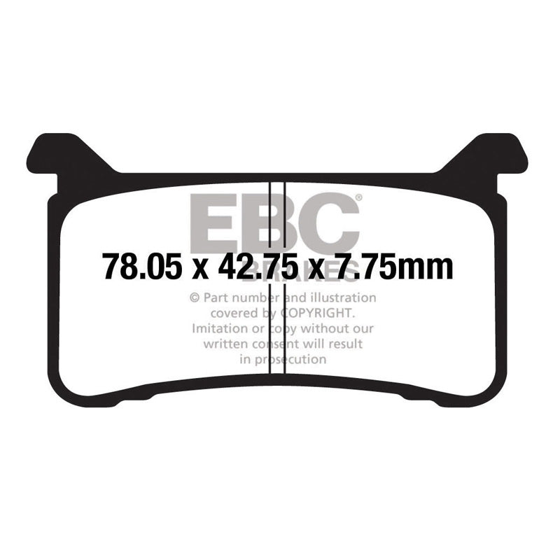 BRAKE PADS - HH SERIES - FA700HH FRONT