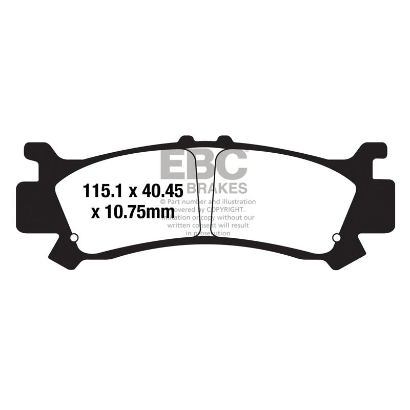 BRAKE PADS - R SERIES - FA701R