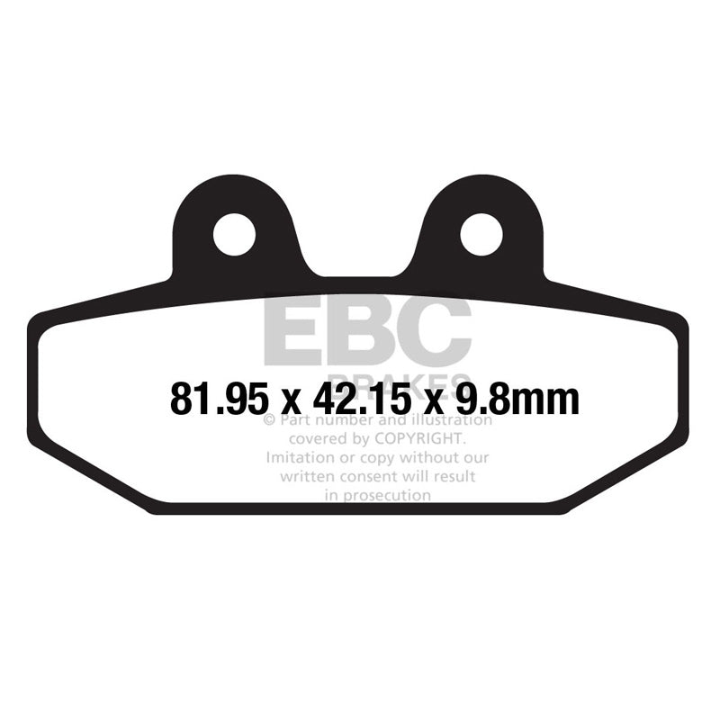 BRAKE PADS - V SERIES - FA710V REAR