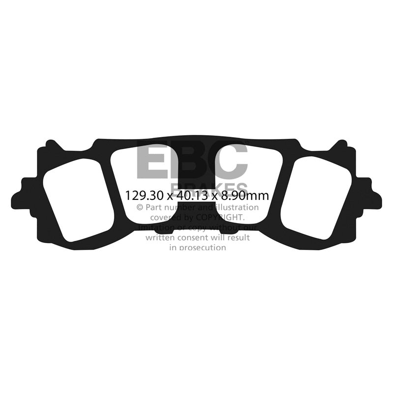 BRAKE PADS - HH SERIES - FA717HH FRONT