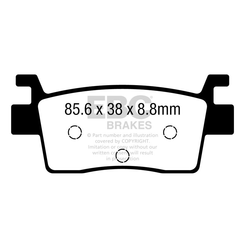 BRAKE PADS - R SERIES - FA739R