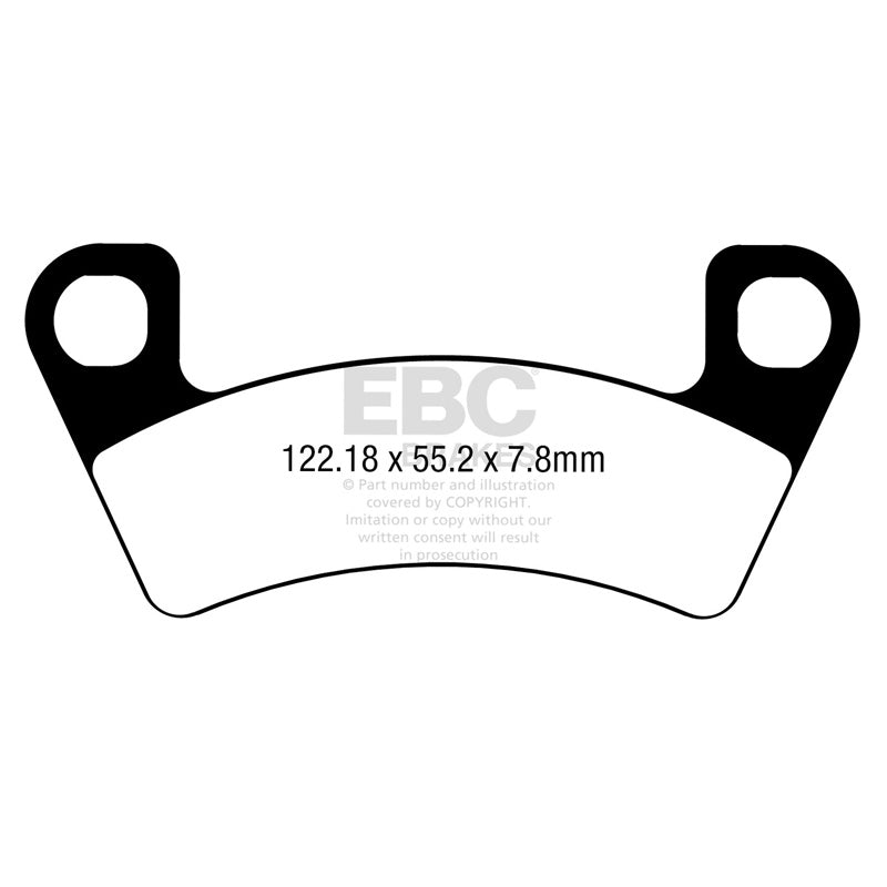 BRAKE PADS - R SERIES - FA740R
