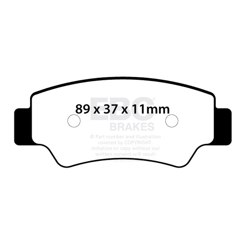 BRAKE PADS - SXR SERIES - SXR747HH