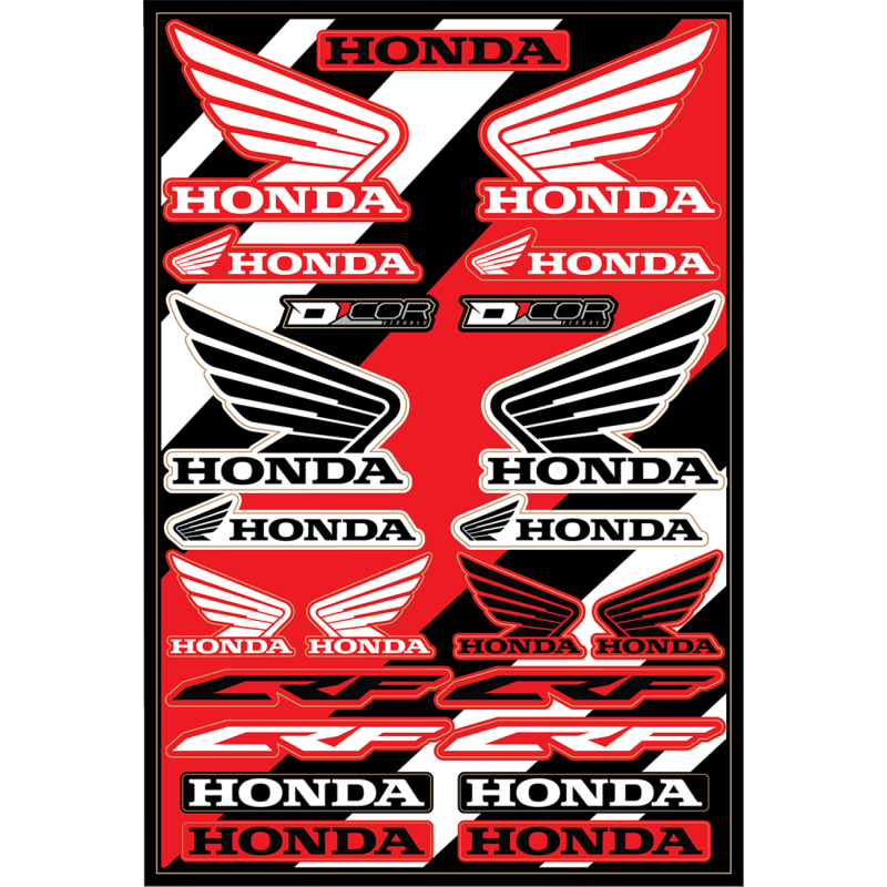 DECAL SHEET HONDA COR2