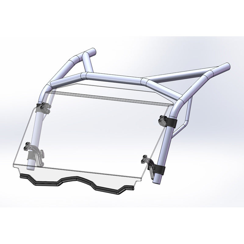 FULL TILT WINDSHIELD HC CF SNYPER/ZFORCE