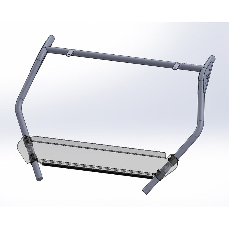 SHORT WINDSHIELD (HARD COAT) CFMOTO ZFORCE 950