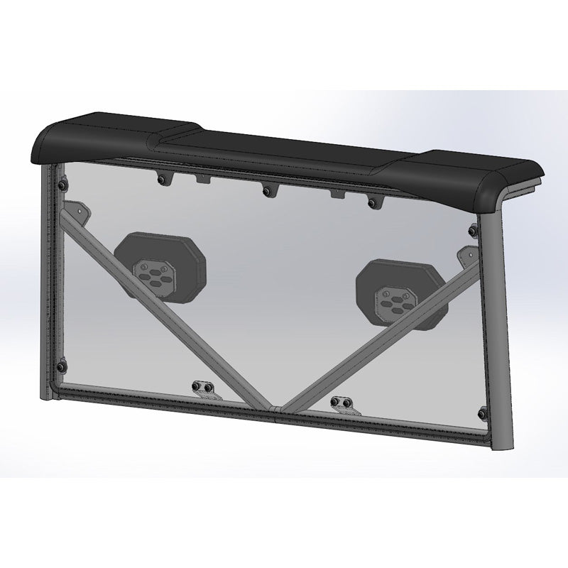 REAR WINDSHIELD CFMOTO UFORCE 600 21-25