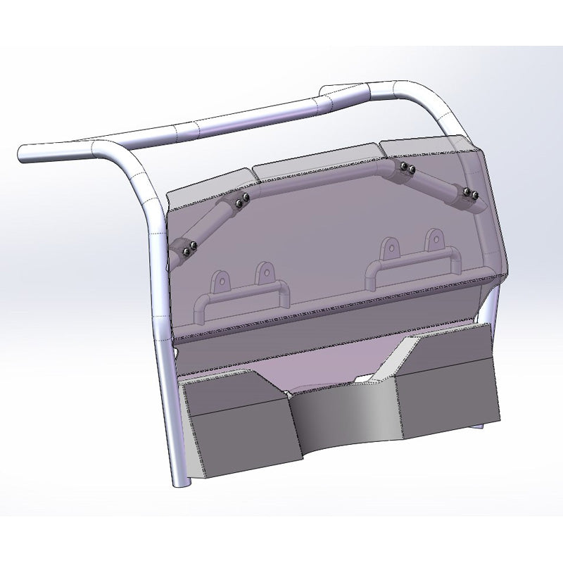 REAR WINDSHIELD CFMOTO SNYPER/ZFORCE