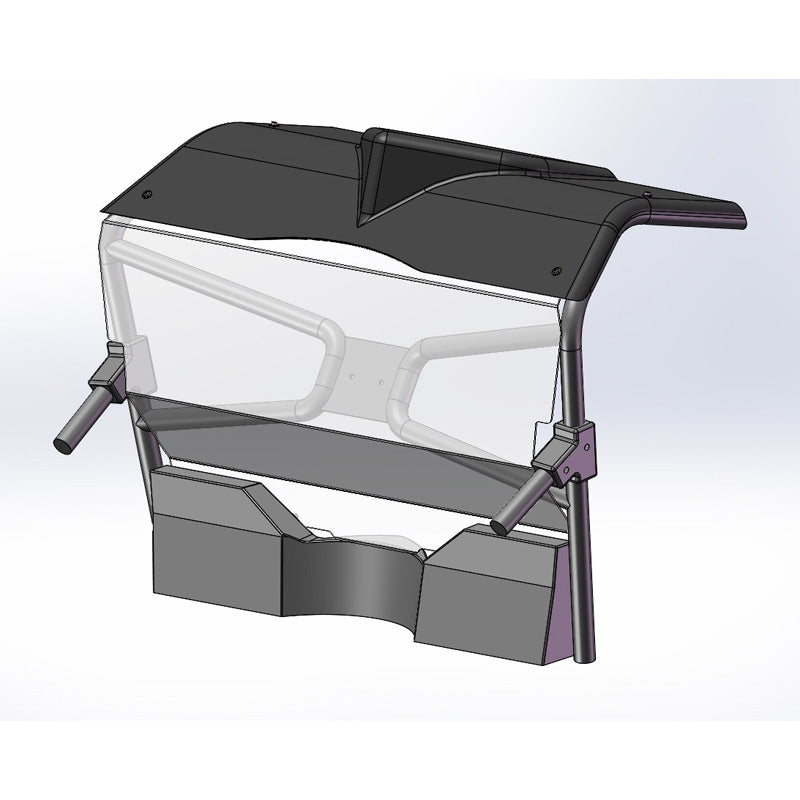 REAR WINDSHIELD CFMOTO SNYPER 600