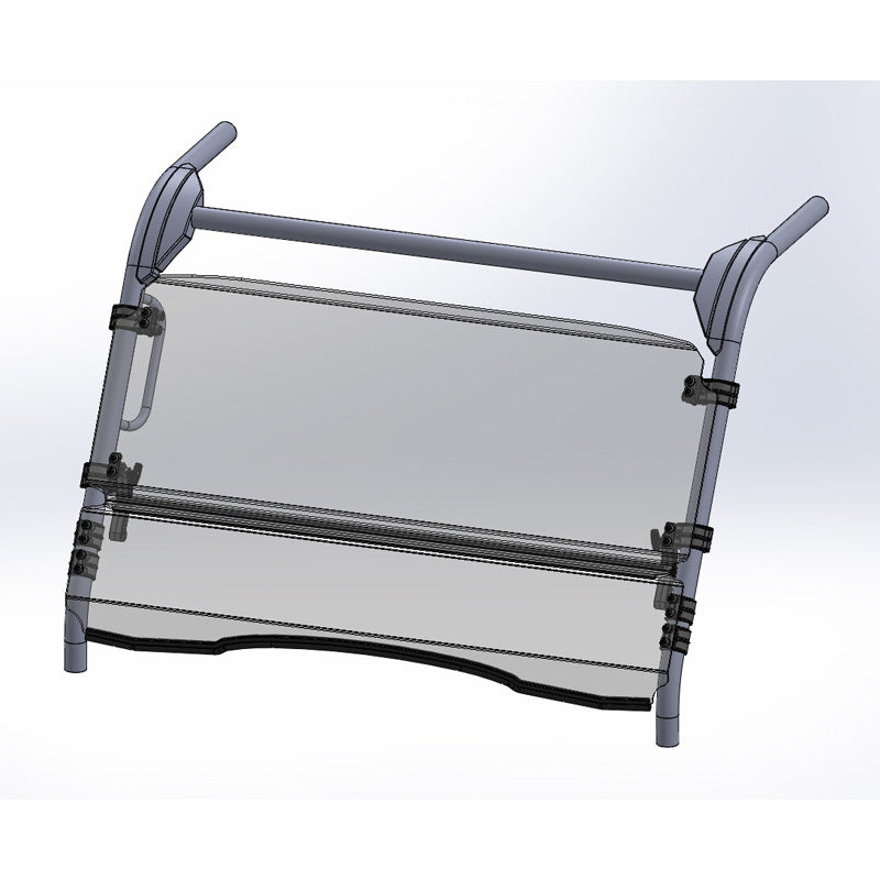 %FULL TILT WINDSHIELD HC KAWA MULE 700 19-22