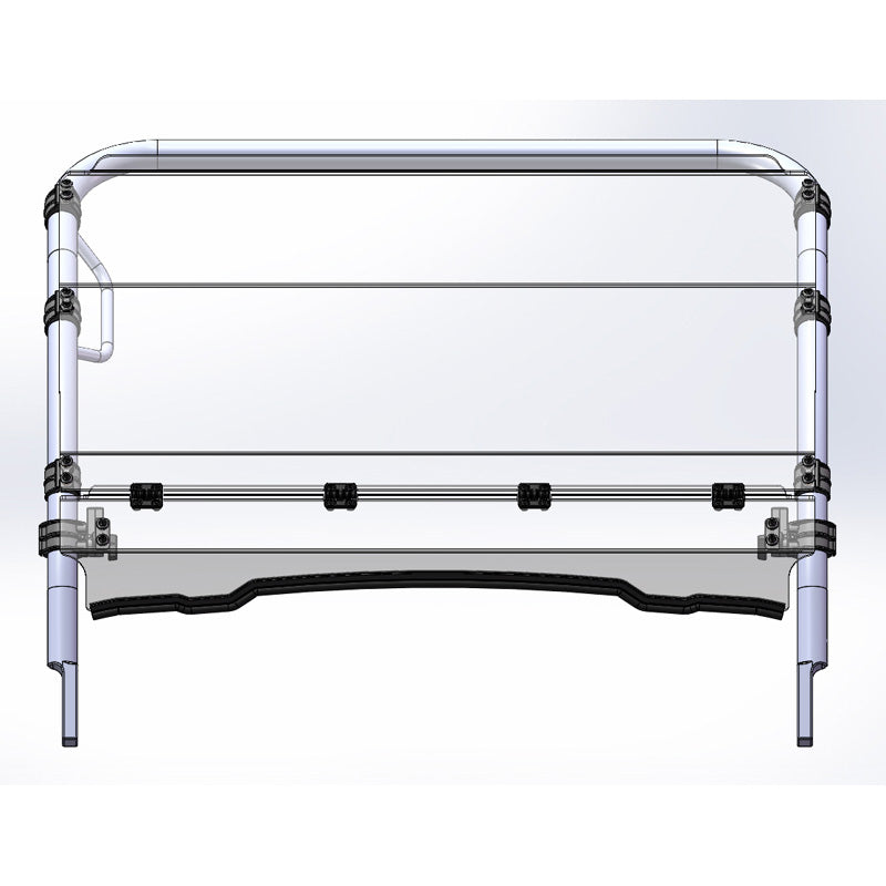 FULL TILT WINDSHIELD HC KAWA MULE 400