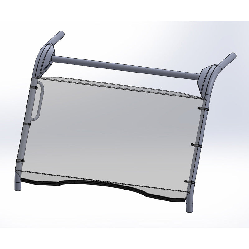 FULL WINDSHIELD KAWASAKI MULE 700 19-22