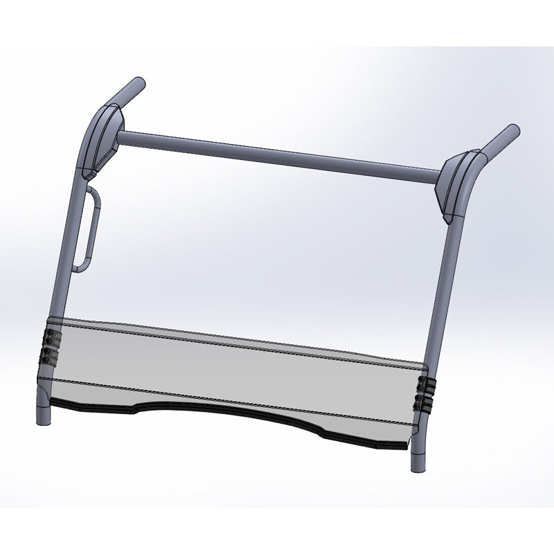 %SHORT WINDSHIELD HC KAWA MULE 700 19-22