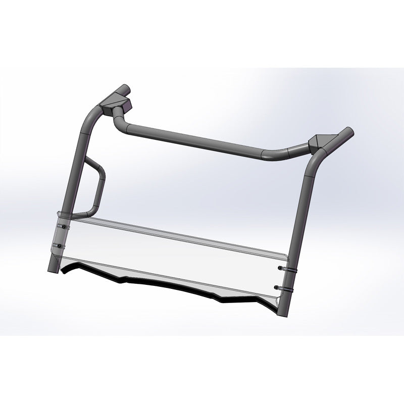 %SHORT WINDSHIELD KAWASAKI TERYX 800 16-22