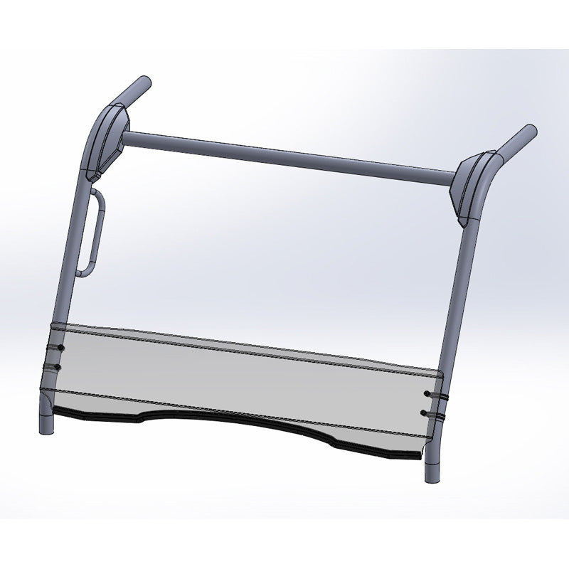 %SHORT WINDSHIELD KAWASAKI MULE 700 19-22