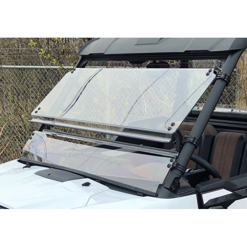 HALF FOLDING WINDSHIELD (HARD COAT) KAWASAKI RIDGE