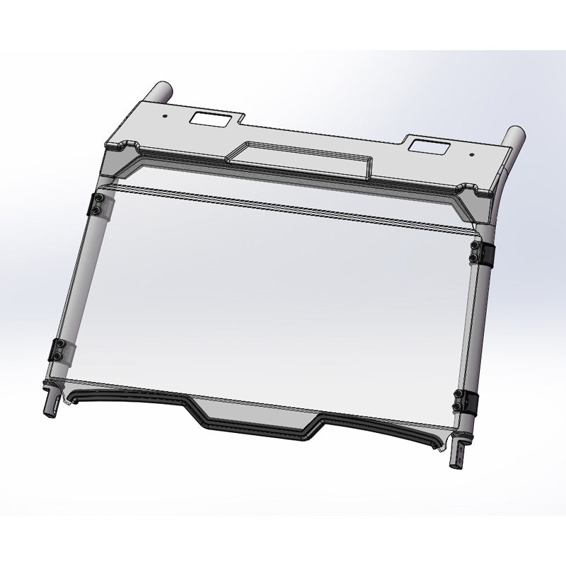 %FULL WINDSHIELD HC POLARIS RZR XP 1000 19-22