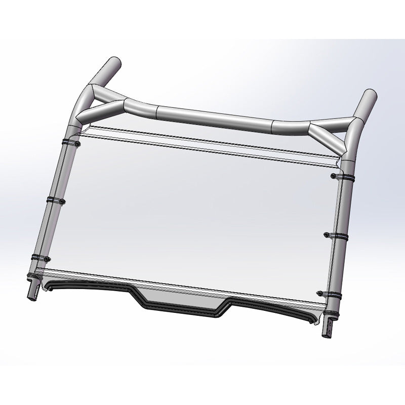 FULL WINDSHIELD POLARIS RZR XP TURBO 18-21